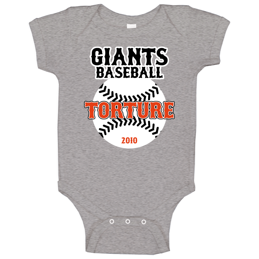 San Francisco Giants Torture Baseball Champions Baby One Piece