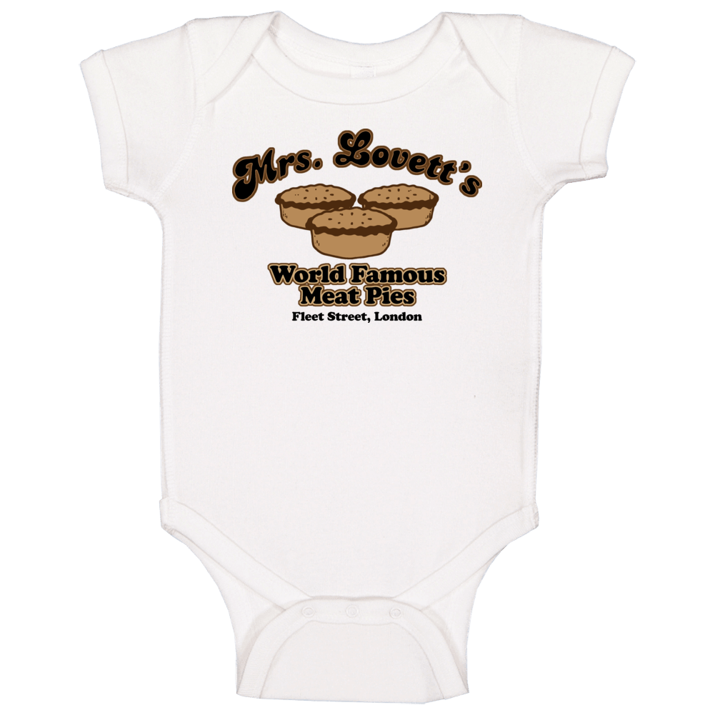 Sweeney Todd Lovett Meat Pies Movie Baby One Piece