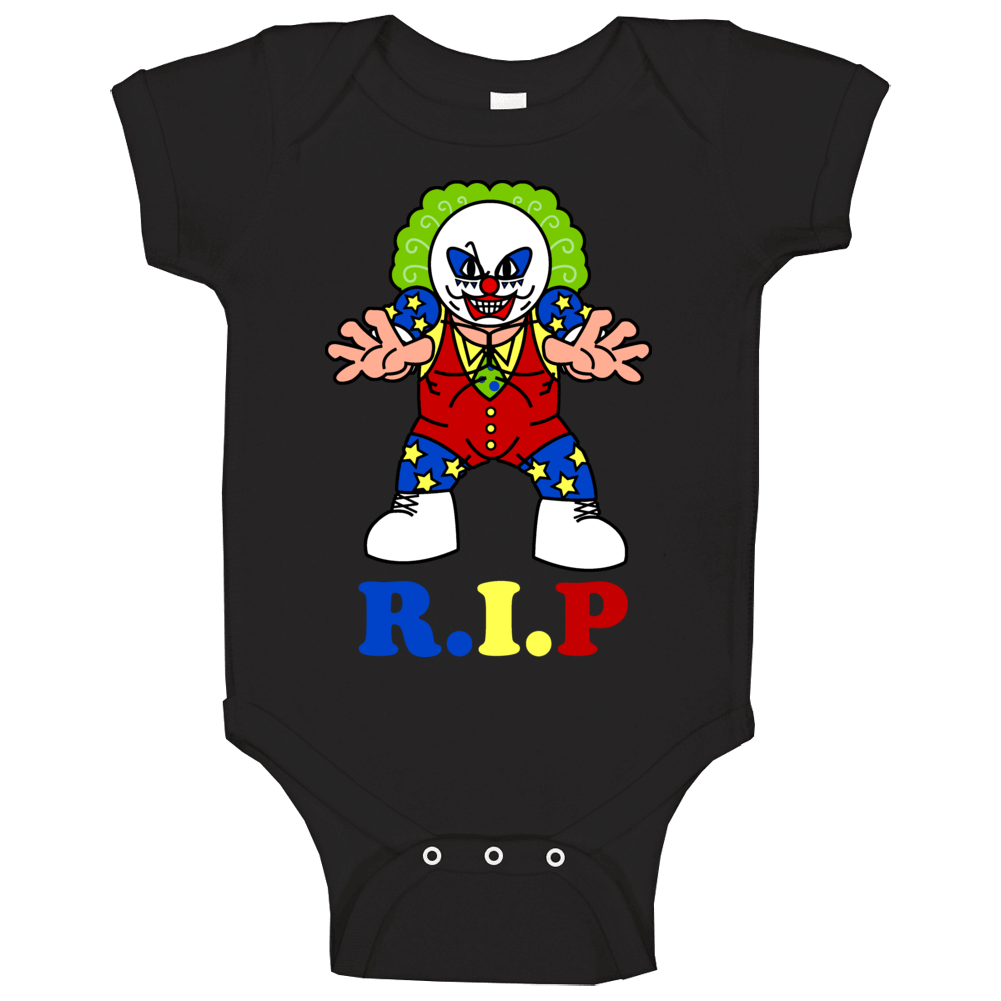 Doink The Clown Tribute Rest In Peace Wrestling Baby One Piece