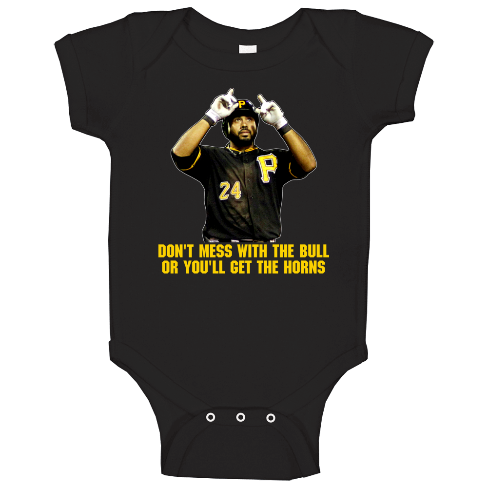 Pedro Alvarez Baseball Pittsburgh El Toro Baby One Piece