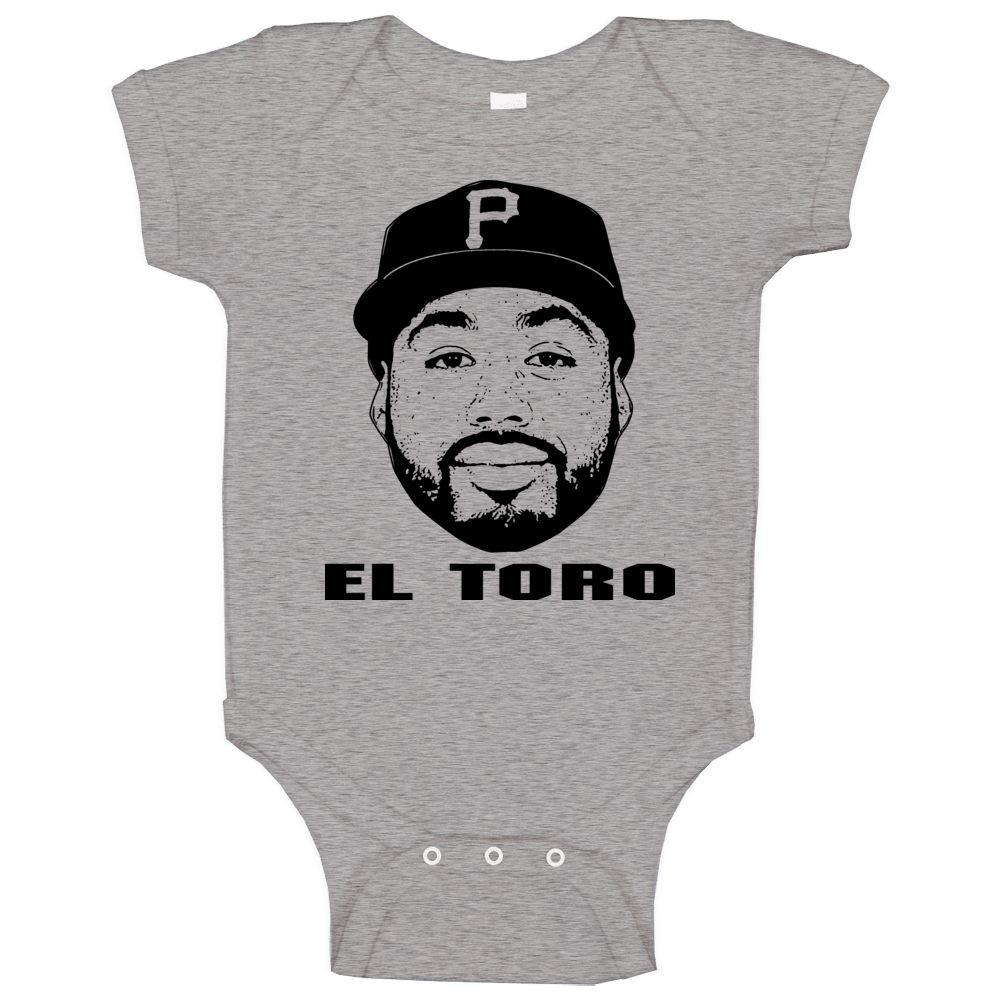 Pedro Alvarez El Toro Baseball Homerun Pittsburgh Baby One Piece