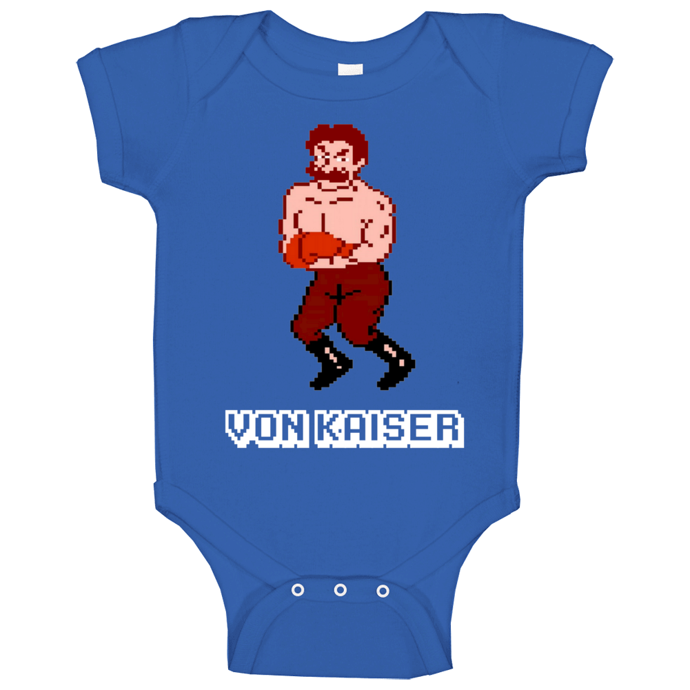 Von Kaiser Mike Tyson&#039;s Punch Out Nes Video Game 80s Baby One Pie