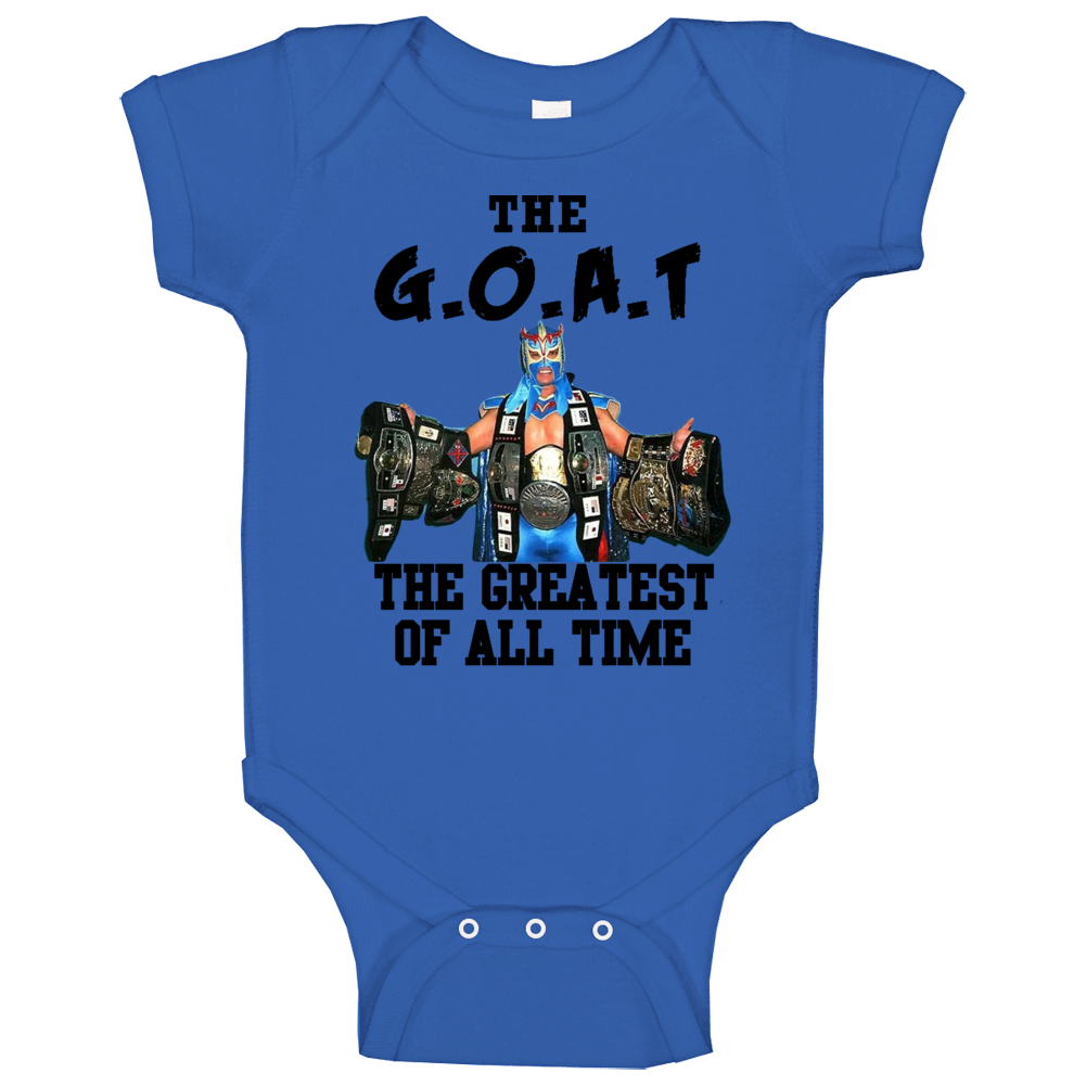 Ultimo Dragon The Greatest Of All Time Goat Wrestling Baby One Piece Ultimo Dragon The Greatest Of All Time Goat Wrestling Baby One Piece