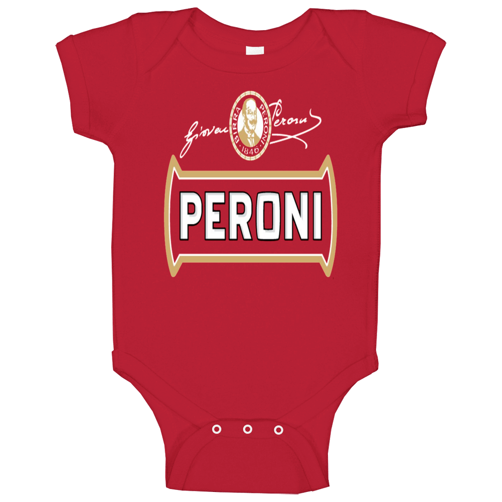 Peroni Italian Beer Drink Alcohol Baby One Piece