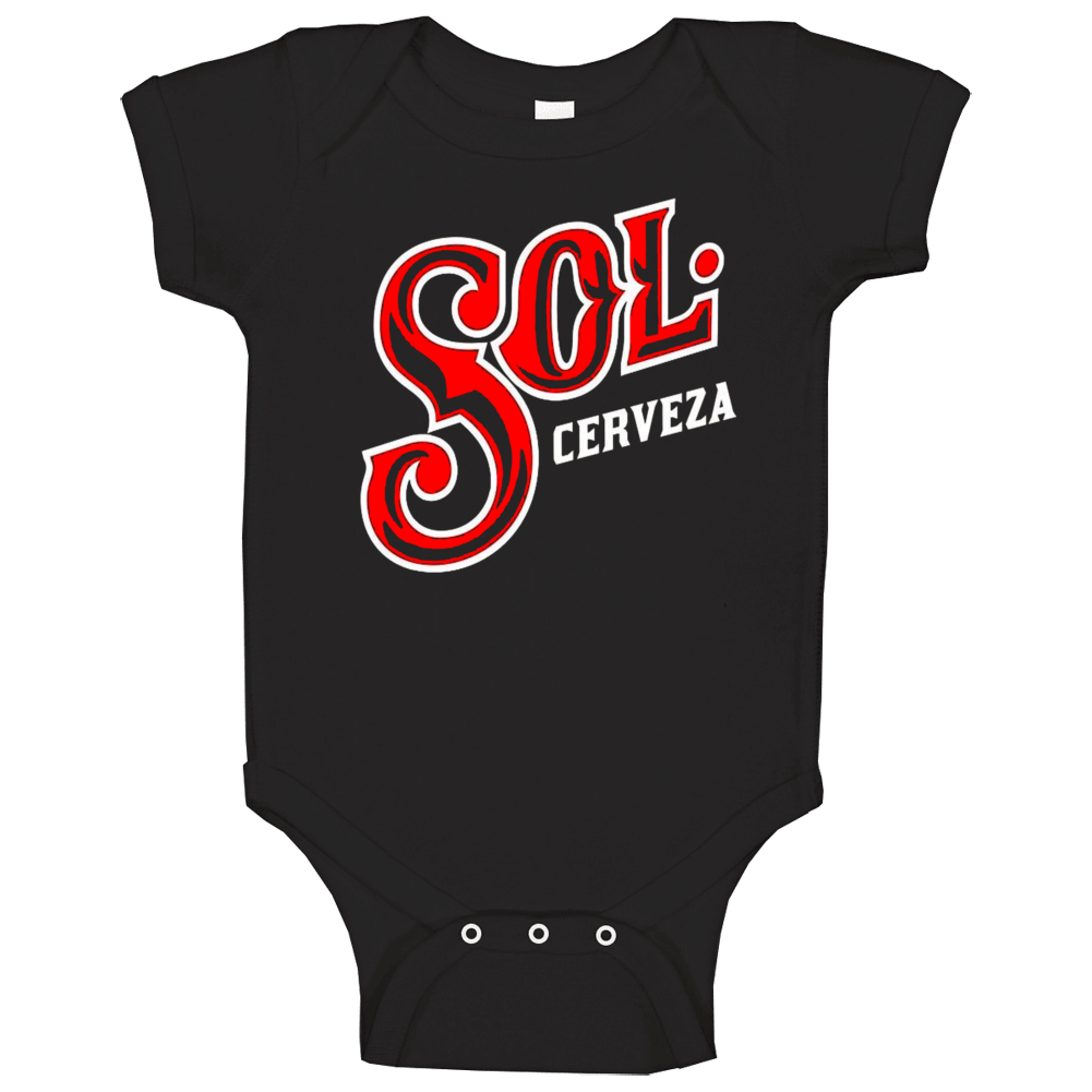 Sol Cerveza Beer Drink Alcohol Baby One Piece
