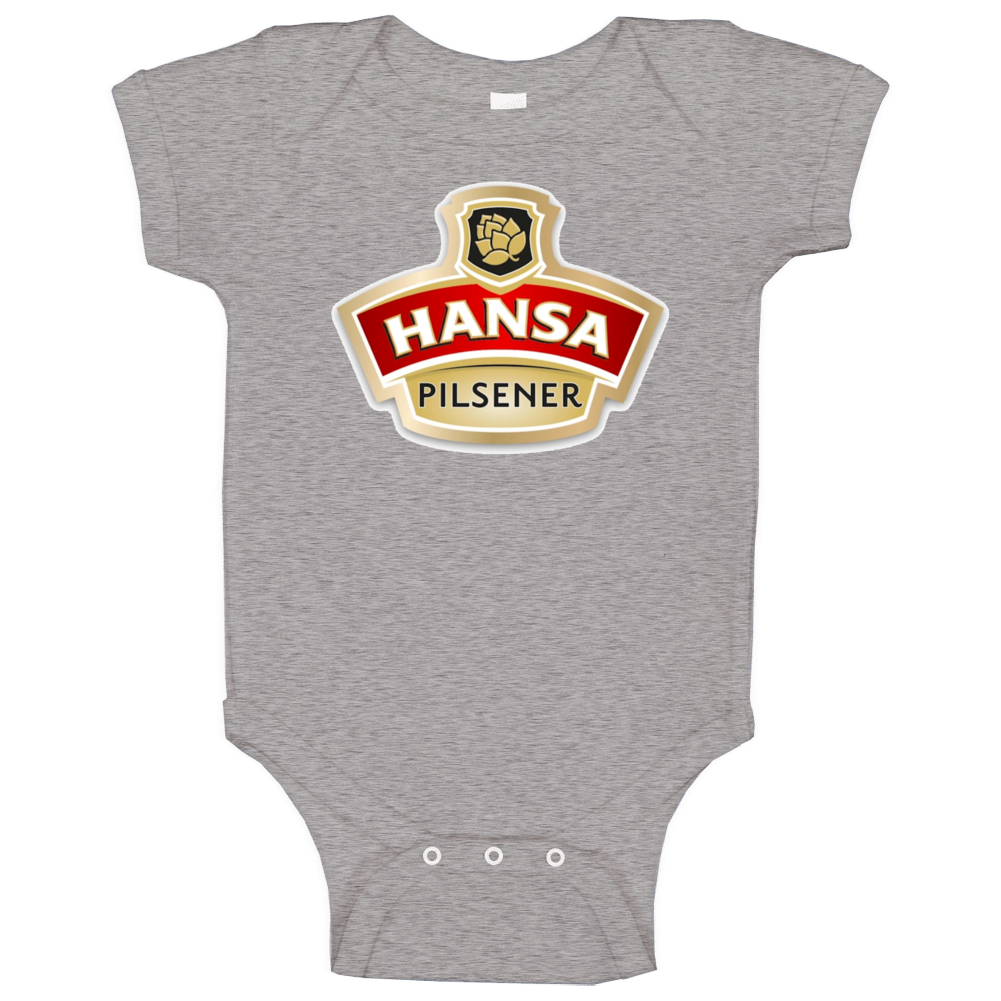 Hansa Pilsener German Beer Drink Alcohol Baby One Piece