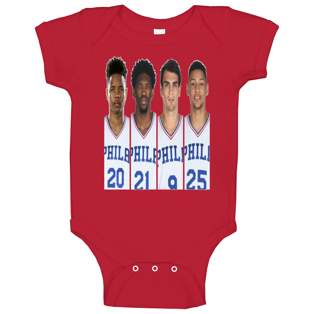 Philadelphia Basketball The Feds Fultz Embiid Dario Simmons Draft Baby