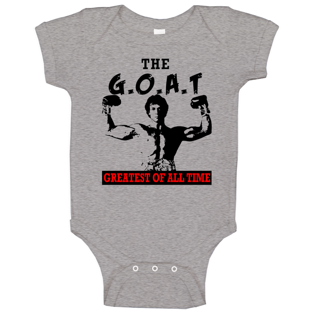 Rocky Balboa The Greatest Of All Time Goat Boxing Rocky Movie Baby One