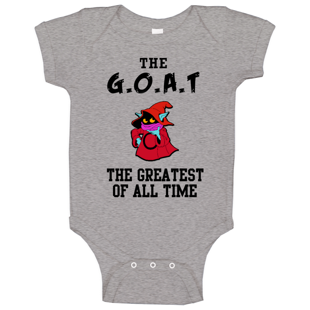 Orko The Greatest Of All Time Goat Cartoon He-man Baby One Piece