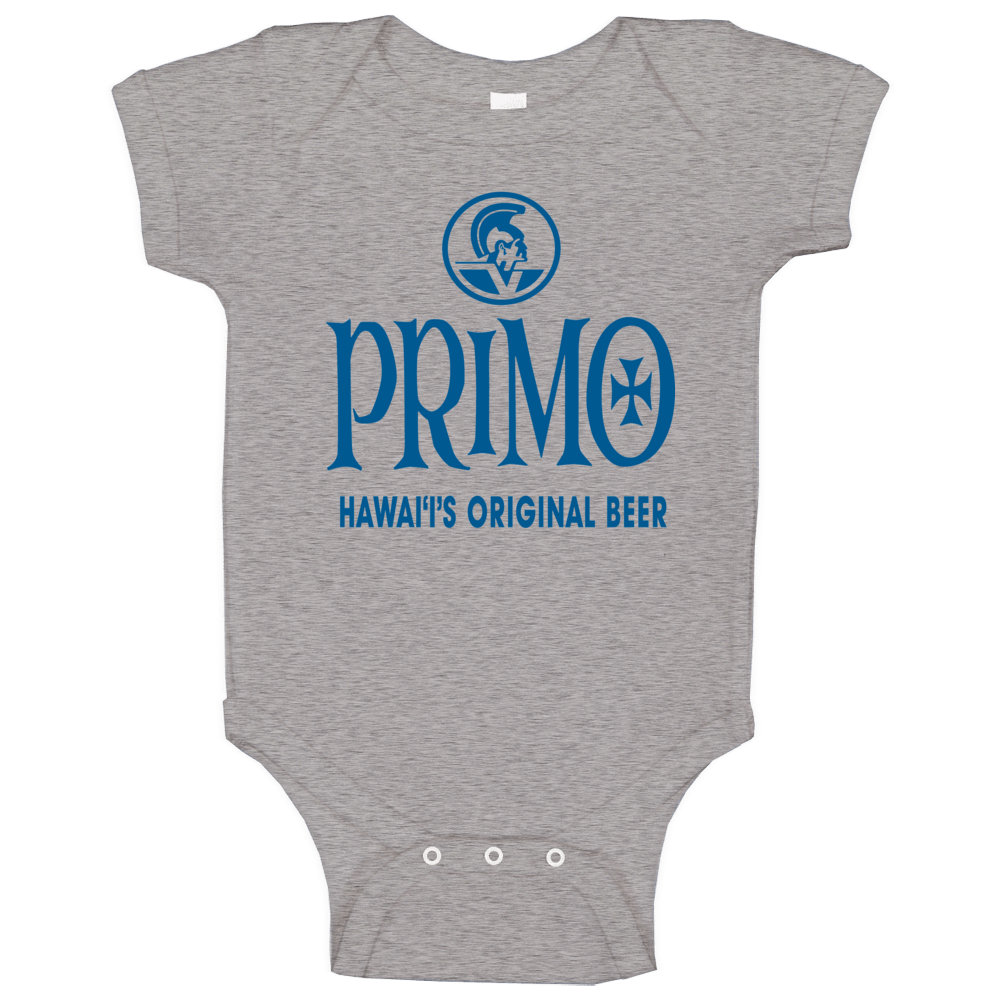 Primo Hawaiian Beer Drink Alcohol Party Island Baby One Piece