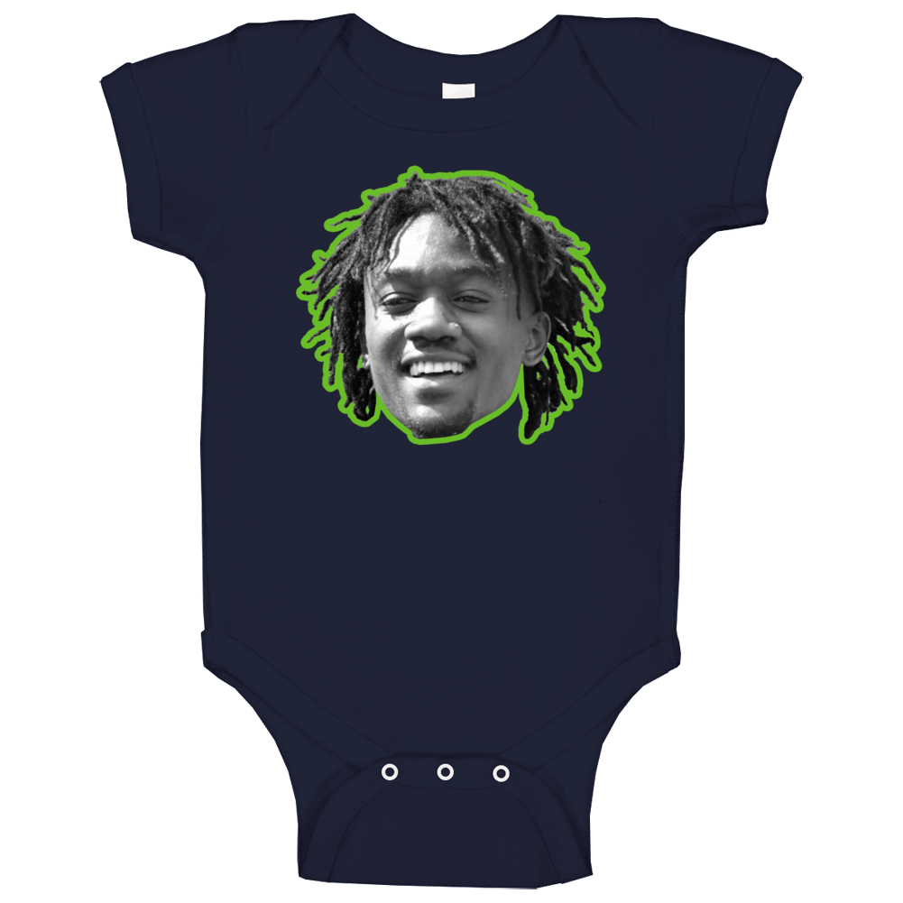 Tre Flowers Seattle Football Cool Fan Baby One Piece