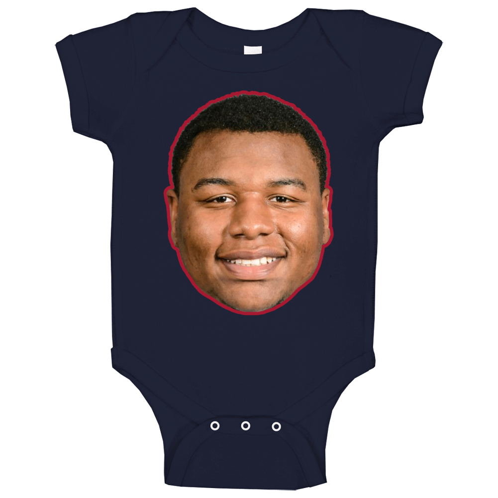 Dexter Lawrence New York Football Fan Baby One Piece