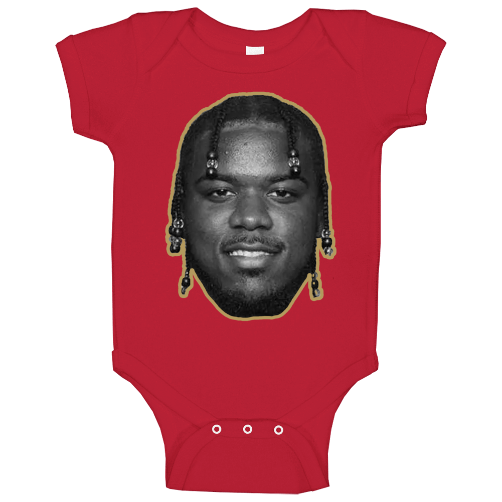 Azeez Al-shaair San Francisco Football Cool Fan Baby One Piece