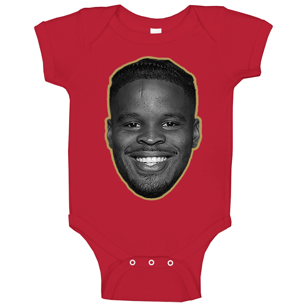 Dre Greenlaw San Francisco Football Cool Fan Baby One Piece