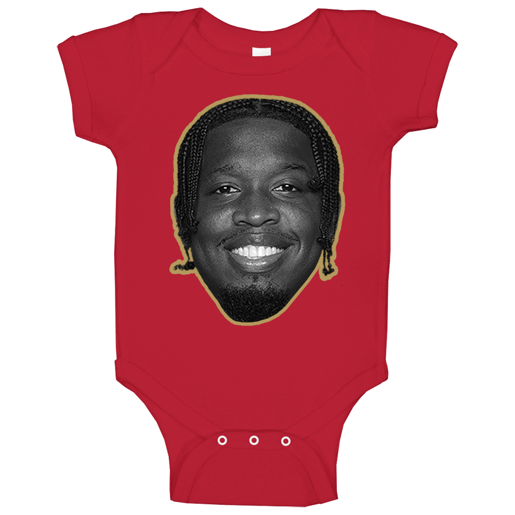Jaquiski Tartt San Francisco Football Cool Fan Baby One Piece