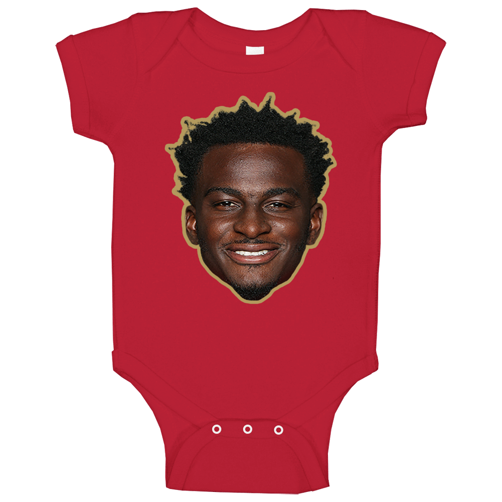 Emmanuel Moseley San Francisco Football Fan Baby One Piece