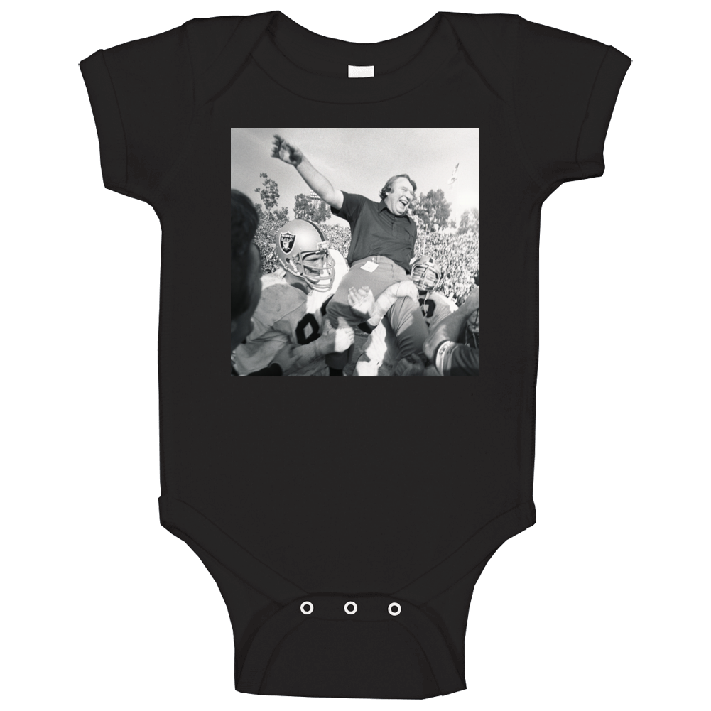 John Madden Football Coach Tribute Legend Sports Fan Baby One Piece