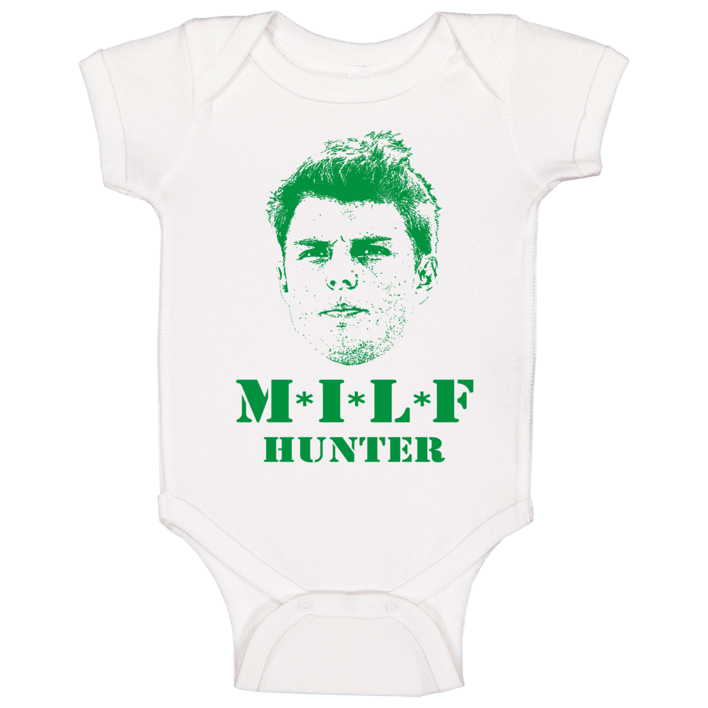 Zach Wilson New York Football Milf Hunter Cool Fan Baby One Piece