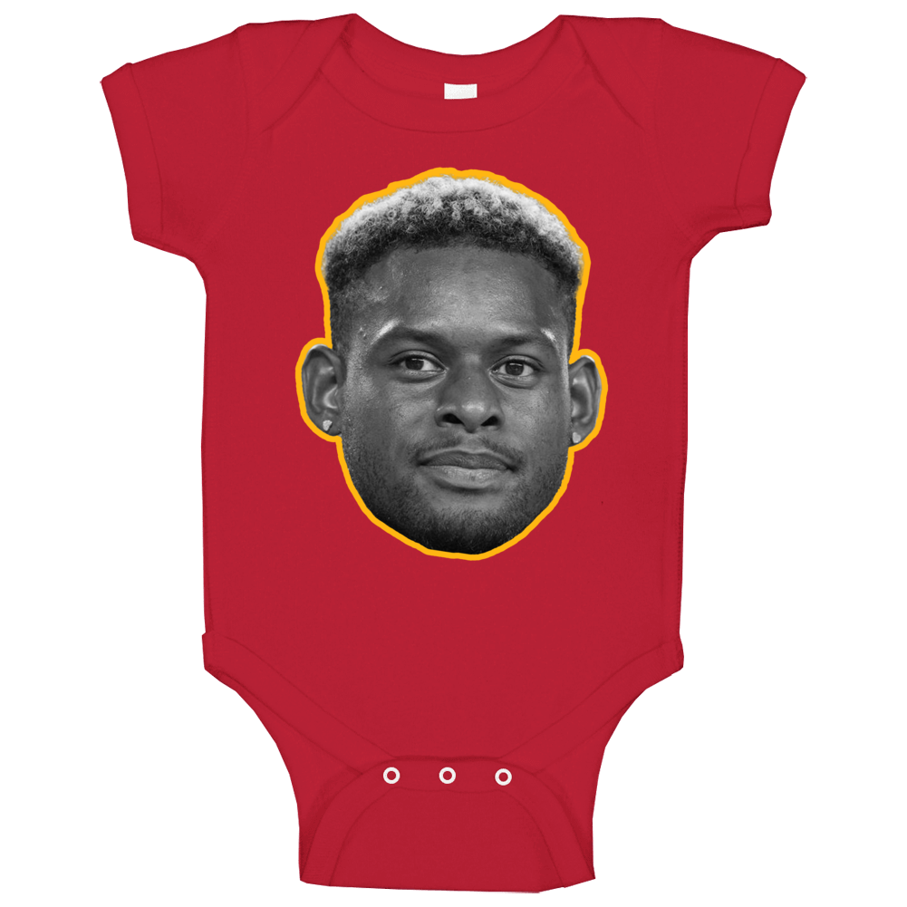 Juju Smith Schuster Kansas City Football Cool Fan Baby One Piece