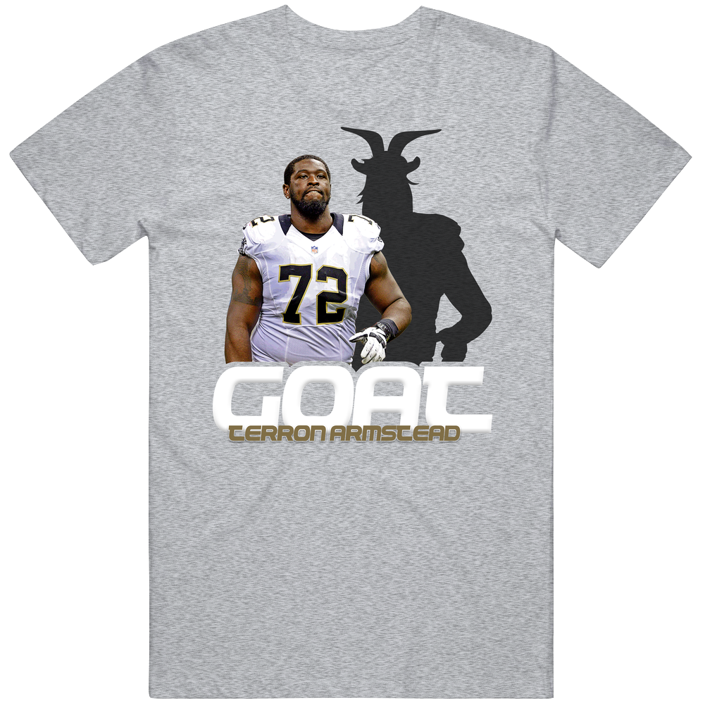 Terron Armstead New Orleans Football Fan Goat T Shirt Terron Armstead New Orleans Football Fan Goat T Shirt