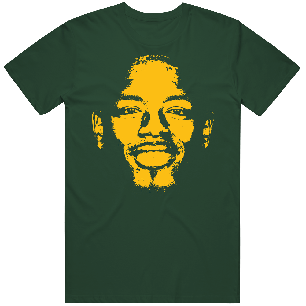 Keivarae Russell Green Bay Football Player Fan Big Head T Shirt