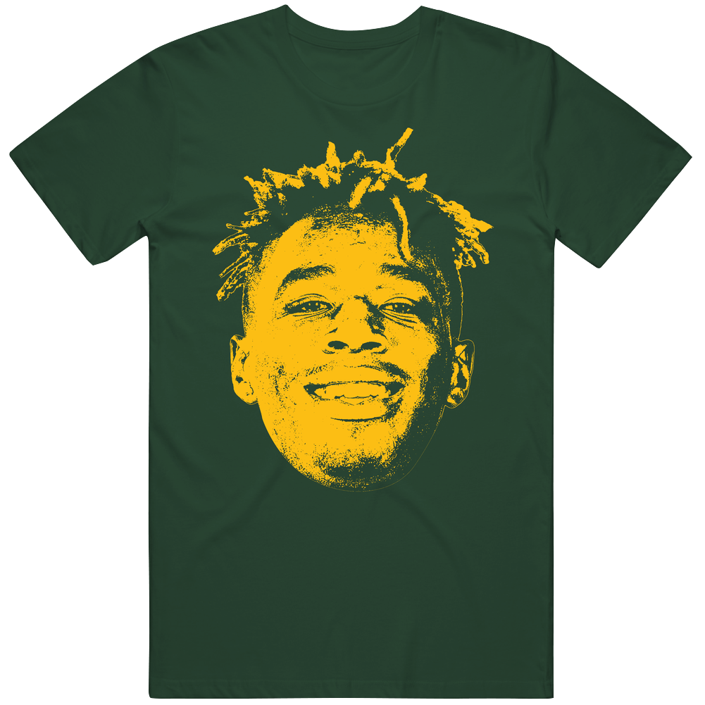 Innis Gaines Green Bay Football Player Fan Big Head T Shirt