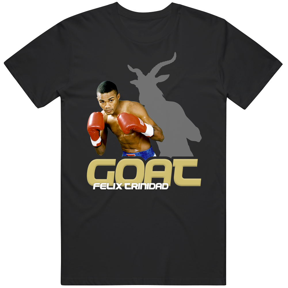 Felix Trinidad Boxing Fan Goat T Shirt