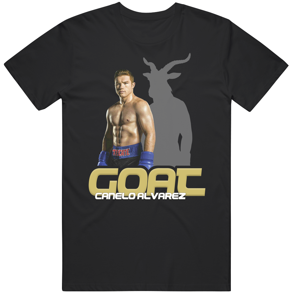 Saul Canelo Alvarez Boxing Fan Goat T Shirt