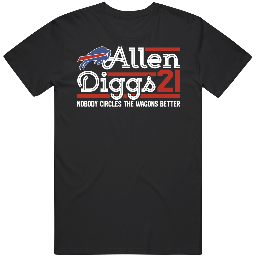 Josh Allen Stefon Diggs 2021 21 Nobody Circles Wagons Better Football 