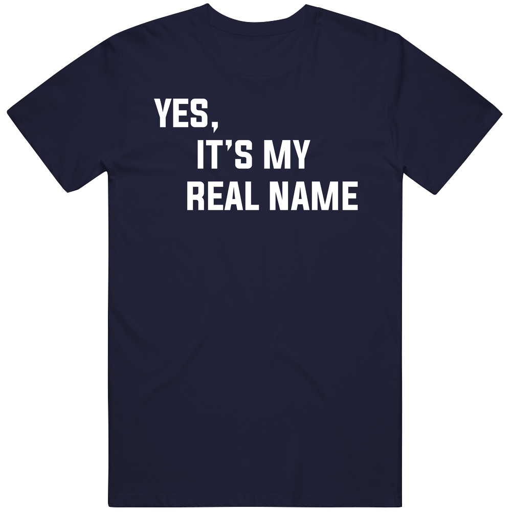 Chevy Chase Yes Its My Real Name T Shirt