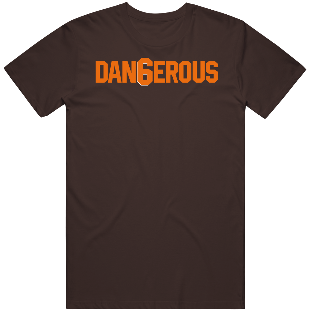 Dangerous 6 Baker Mayfield Cleveland Football Fan T Shirt