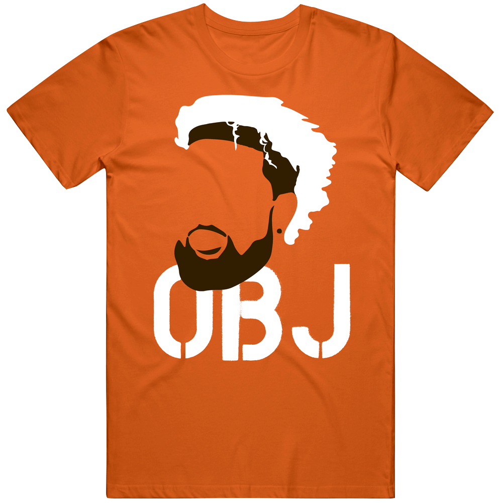 Obj Odell Beckham Jr Big Head Face Cleveland Football Fan T Shirt