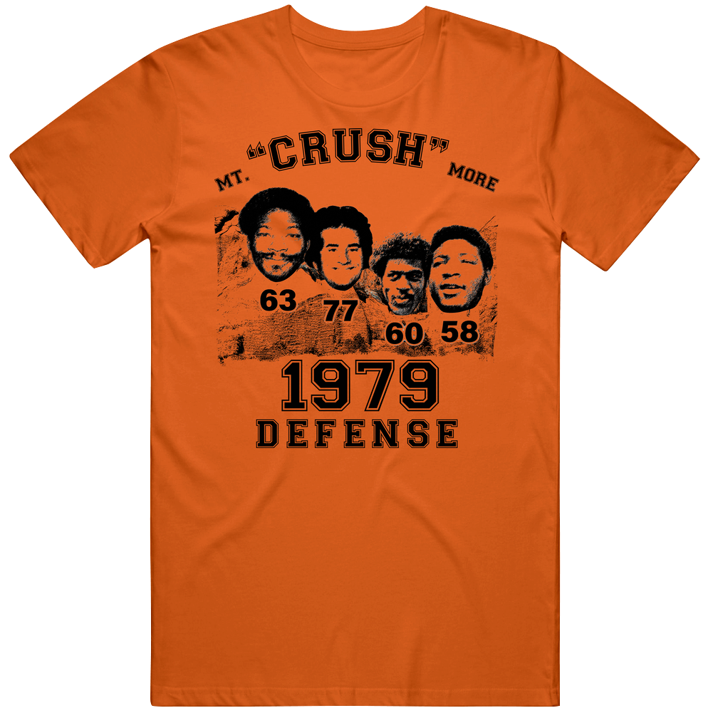 Mount Crushmore 1979 Tampa Bay Football Legendary Defence T Shirt