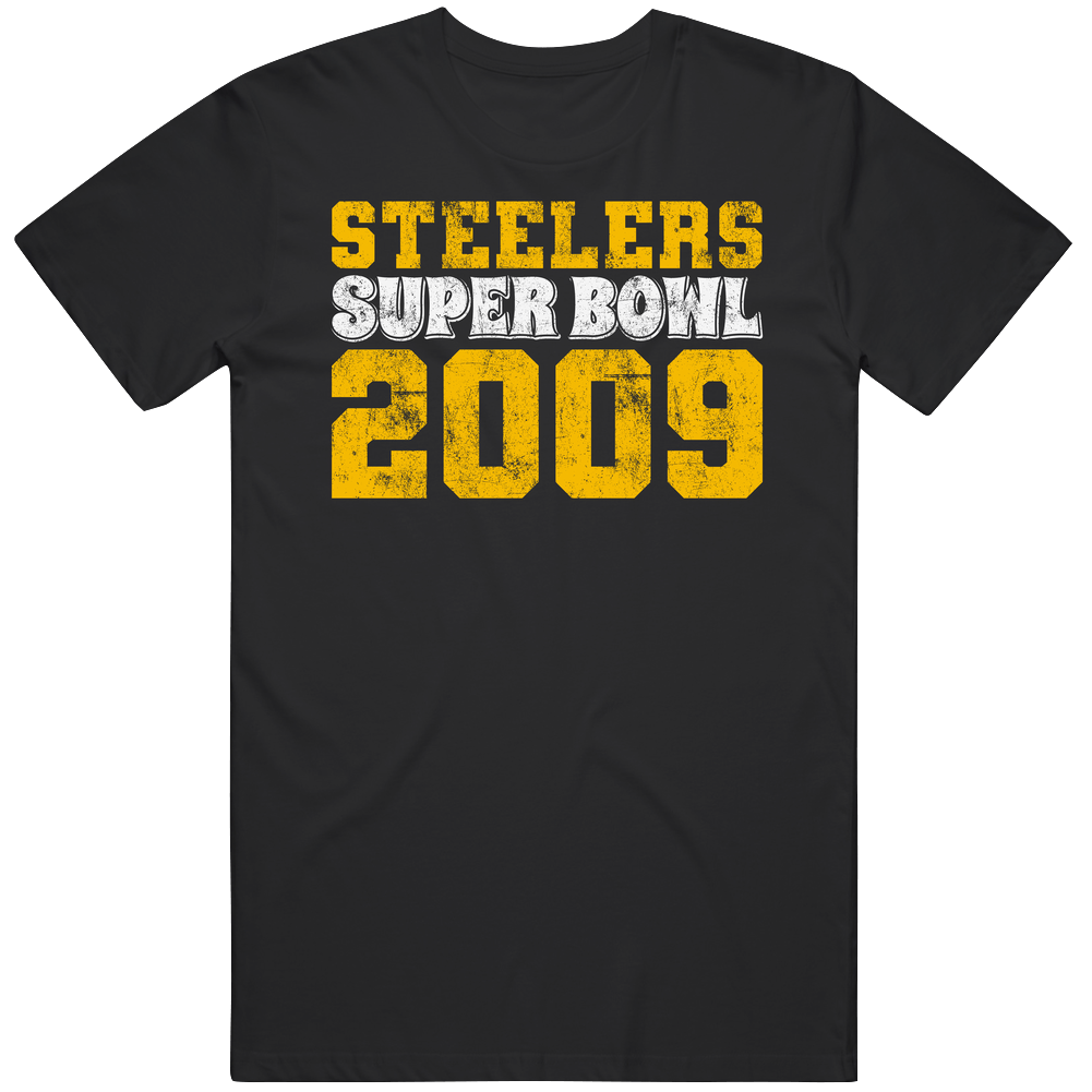 Pittsburgh Football Champions February 1 2009 T Shirt Pittsburgh Football Champions February 1 2009 T Shirt