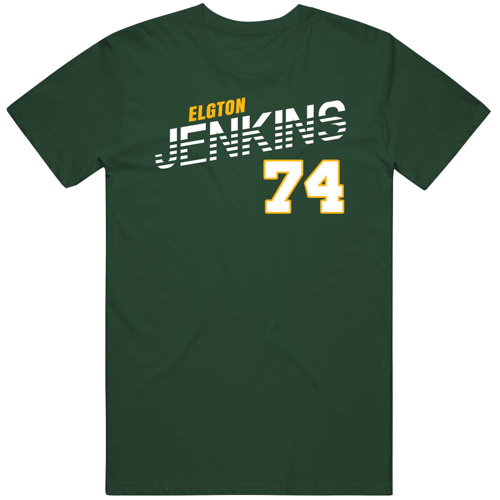 Elgton Jenkins 74 Favorite Player Green Bay Football Fan T Shirt
