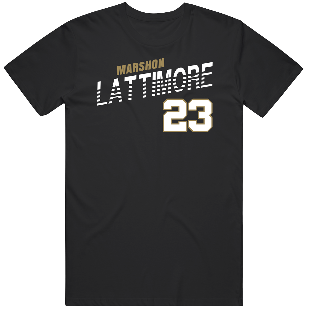 Marshon Lattimore 23 Favorite Player New Orleans Football Fan T Shirt