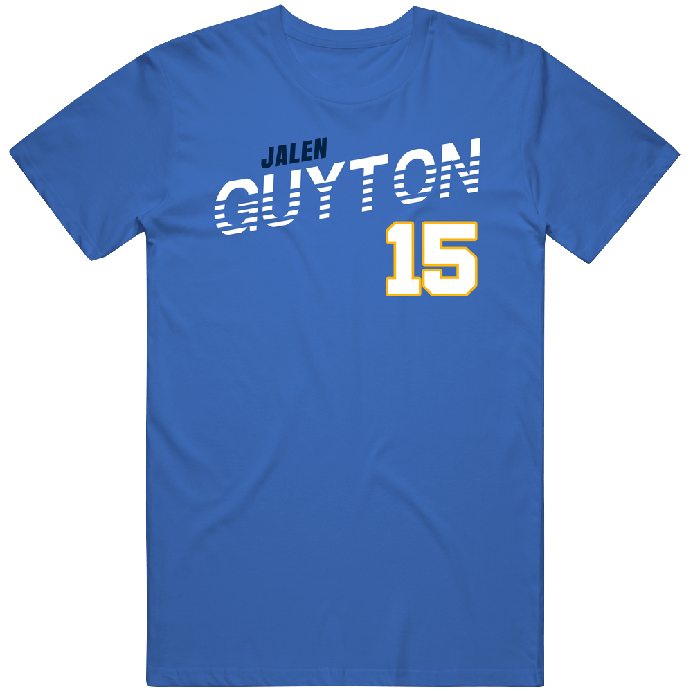 Jalen Guyton 15 Favorite Player Los Angeles C Football Fan T Shirt