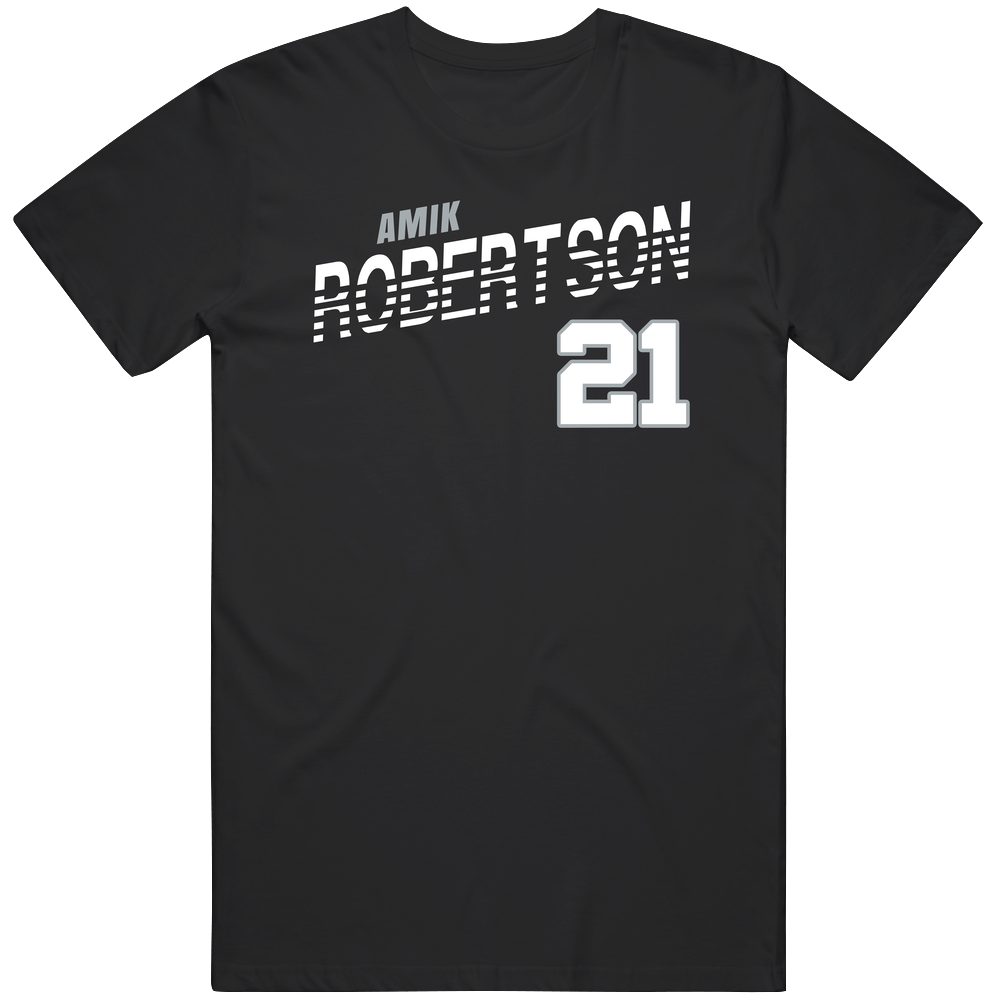 Amik Robertson 21 Favorite Player Las Vegas Football Fan T Shirt
