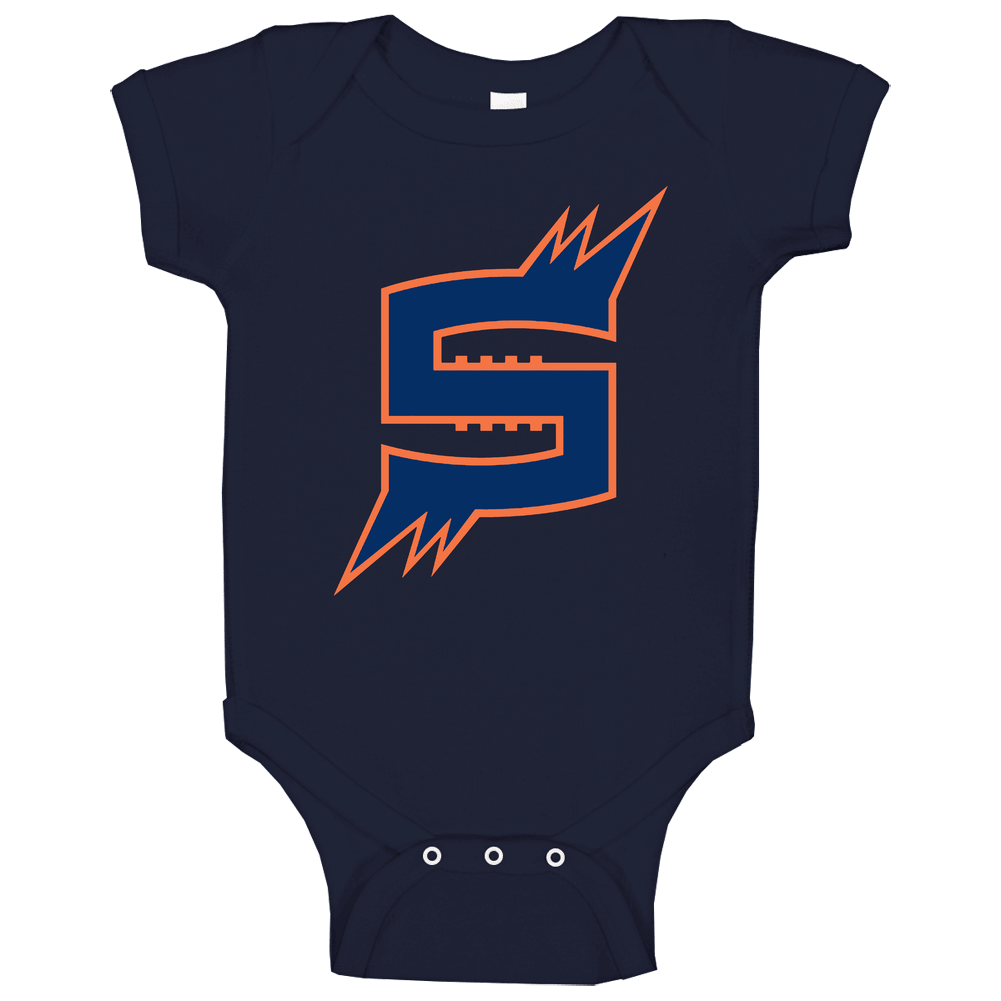Spokane Shock Arena Football League Team Fan Logo Baby One Piece