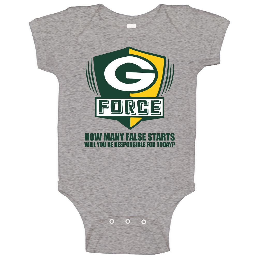 Green Bay Packers Cheesehead Fan G Force Baby One Piece