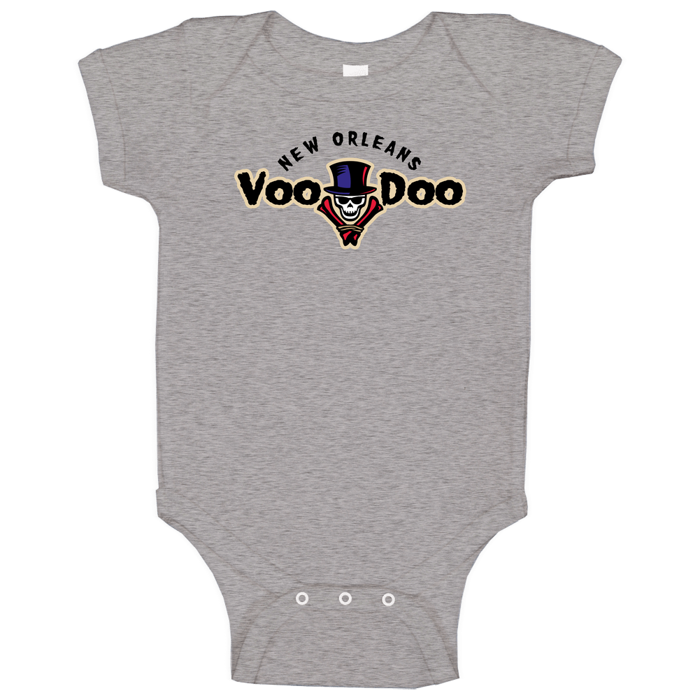 New Orleans Voodoo Arena Football League Team Fan Logo Baby One Piece