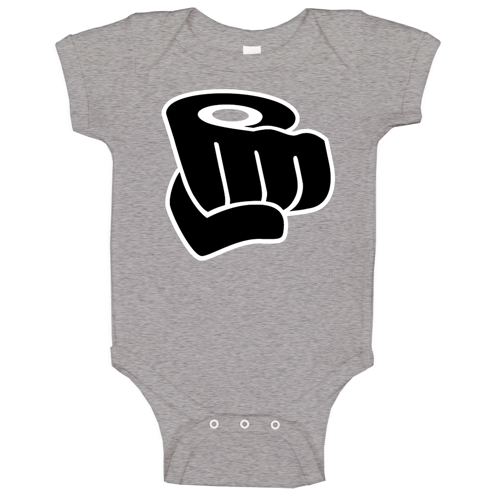 Fist Tough Flyers Hockey Knuckles Baby One Piece