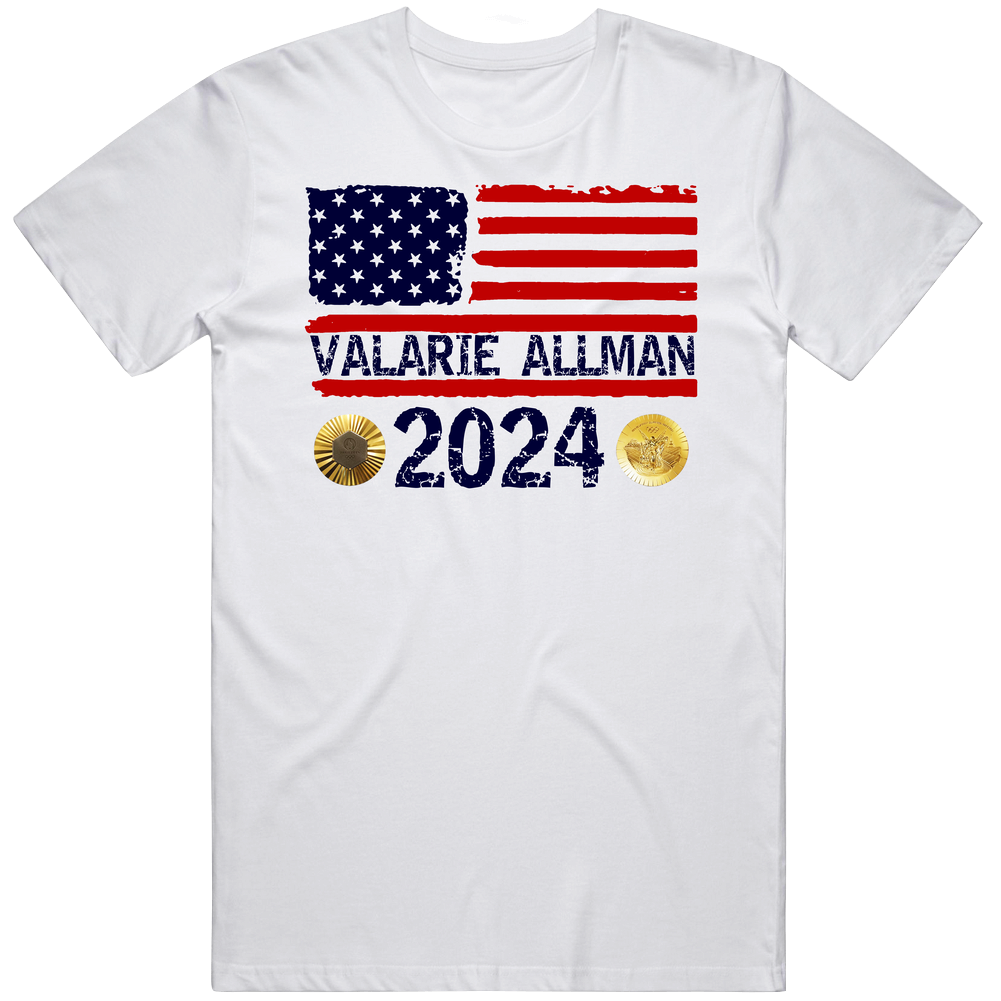 Usa Valarie Allman Discus Throw Gold Medal 2024 T Shirt