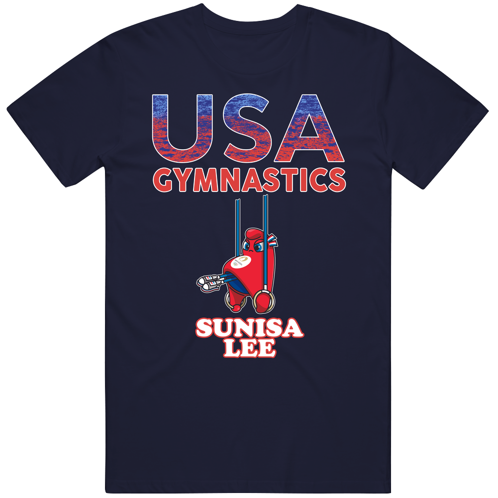 Sunisa Lee Team Usa Gymnastics Paris 2024 Fan T Shirt