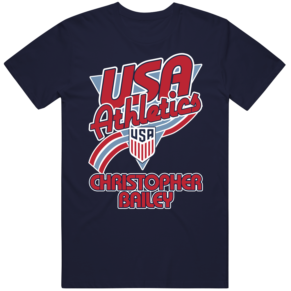 Christopher Bailey Team Usa Athletics Paris 2024 T Shirt