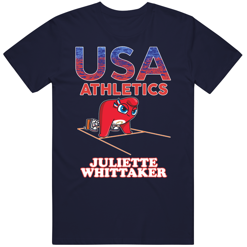 Juliette Whittaker Team Usa Athletics Paris 2024 Fan T Shirt
