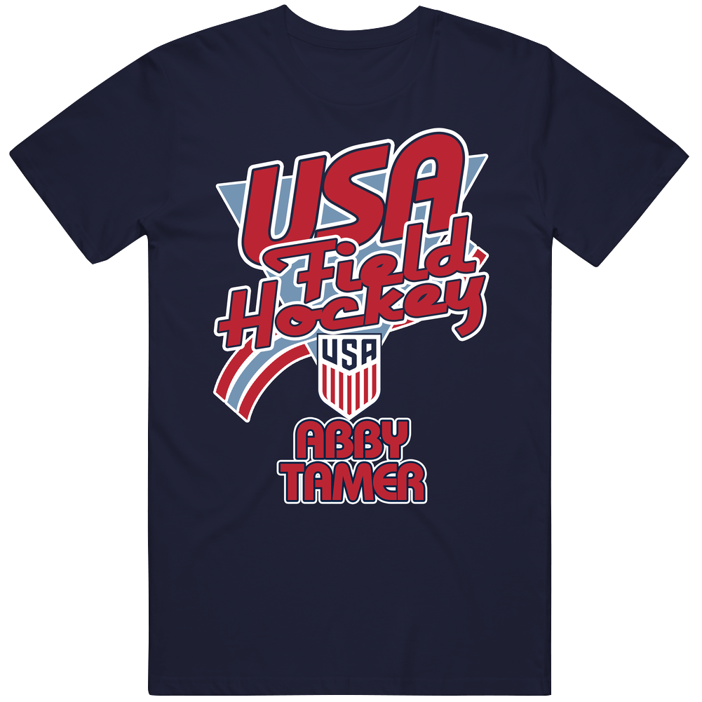 Abby Tamer Team Usa Field Hockey Paris 2024 T Shirt