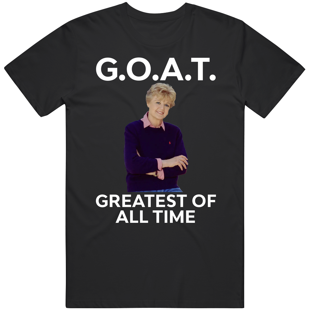 Jessica Fletcher Goat Greatest Of All Time Fan T Shirt Jessica Fletcher Goat Greatest Of All Time Fan T Shirt