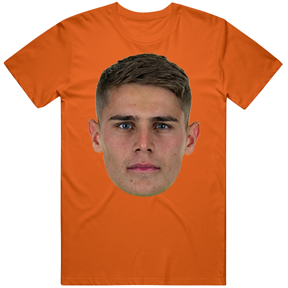 Micky Van De Ven Netherlands Big Head T Shirt Micky Van De Ven Netherlands Big Head T Shirt