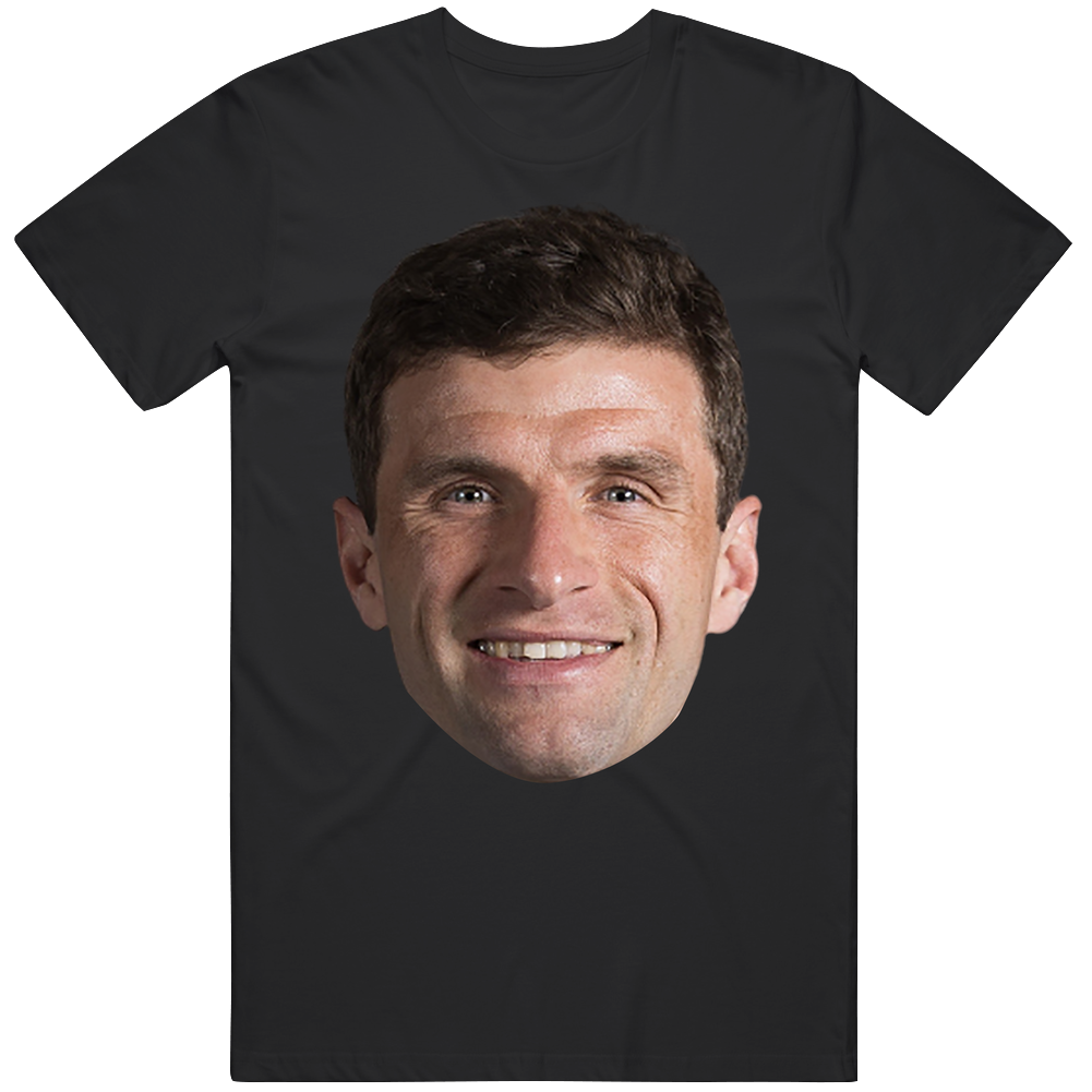 Thomas Muller Germany Big Head T Shirt